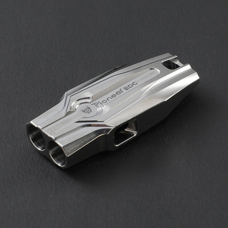 KS014 Dual Tube Outdoor Survival Referee Training High Frequency Whistle, KS014 Sandblast, KS014 Stonewash, KS014 Colorful, KS014 Natural Color