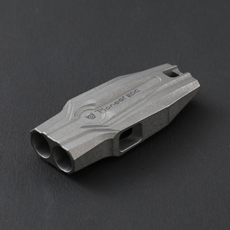 KS014 Dual Tube Outdoor Survival Referee Training High Frequency Whistle, KS014 Colorful, KS014 Natural Color, KS014 Sandblast, KS014 Stonewash