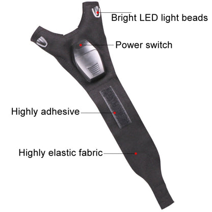 LED Night Fishing Gloves With Light Outdoor Fishing Lighting Repair Gear
