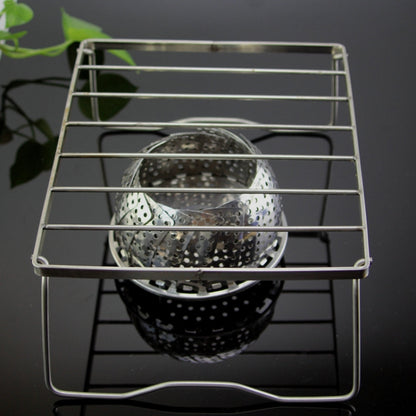 Outdoor Mini Portable Folding Grill Stainless Steel 304 Furnace Head Bracket, Size:, 17x15.5x9.5cm, 23x19.5x11cm, 27.5x23.5x13cm