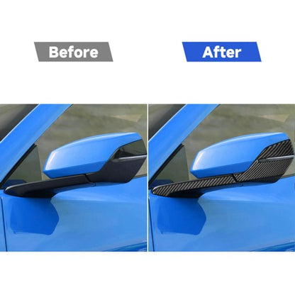 For Chevrolet Corvette C8 4pcs /Set Left-Hand Drive Rearview Mirror Anti-Scratch Stickers, Left-Hand Drive