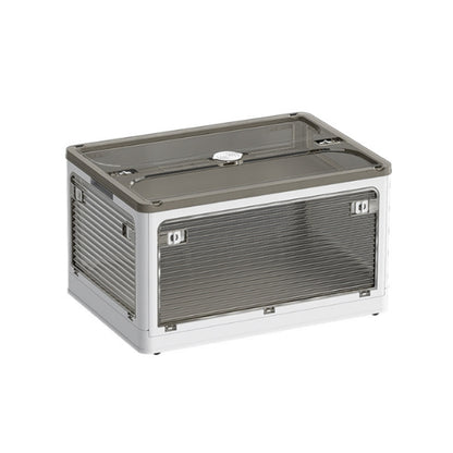 Folding Outdoor Camping BBQ Snacks Slider Storage Box, Small