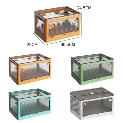 Folding Outdoor Camping BBQ Snacks Slider Storage Box, Small