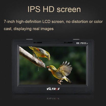 VILTROX DC-70II 7 Inch 4K HD Camera Director Monitor Film Camera Video Monitor, VILTROX DC-70II