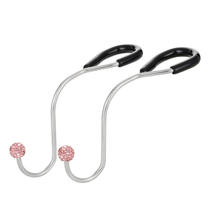 Multifunctional Car Seat Hooks With Diamond Inlay