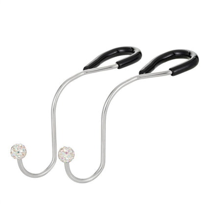 Multifunctional Car Seat Hooks With Diamond Inlay