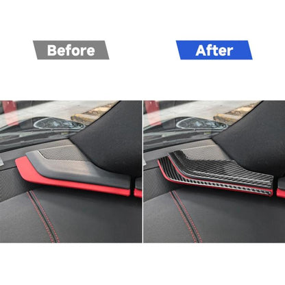 For Chevrolet Corvette C8 6pcs /Set Inner A-Pillar Speaker Sticker