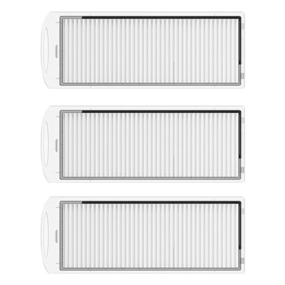 Sweeper Accessories, 3pcs Haipa With Magnet, 3pairs White Side Brush, 1pc Filter Stant, 1pc Dust Box