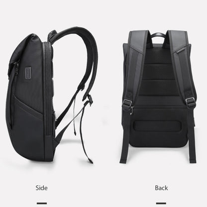 BANGE BG-2575  Anti theft Waterproof Laptop Backpack 15.6 Inch Daily Work Business Backpack, BG-2575 Black