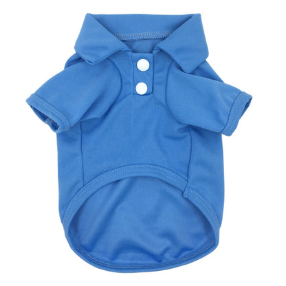 Candy Coloured Dog Polo Shirt Short Sleeve Pet Clothing, XS, S, M, L, XL