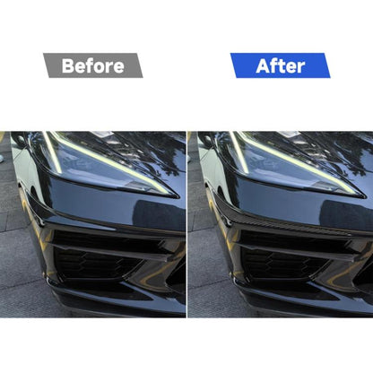 For Chevrolet Corvette C8 2pcs /Set Bumper Lip Decorative Sticker