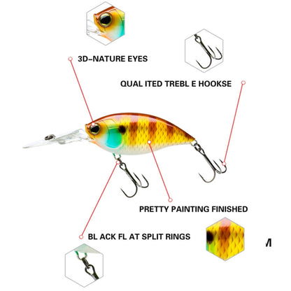 2pcs Inner Laser Deep Dive Sea Fishing Rock Fat Fake Bait Plastic Stiff Bait, 2pcs CB033/E, 2pcs CB033/F, 2pcs CB033/G, 2pcs CB033/H, 2pcs CB034/A, 2pcs Cb034/B, 2pcs CB034/C, 2pcs CB033/A, 2pcs CB034/D, 2pcs CB033/B, 2pcs CB034/E, 2pcs CB033/C        ...