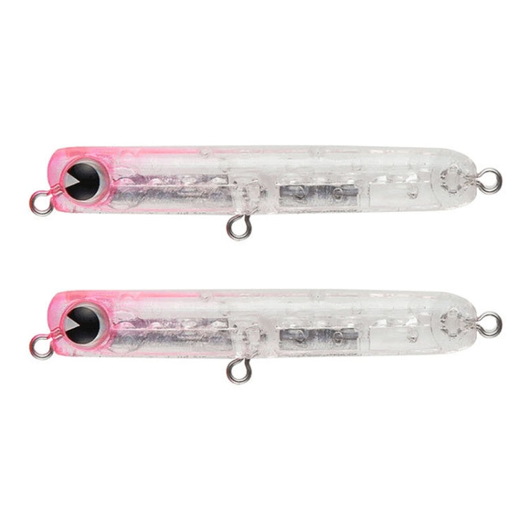 2pcs 4.8g 60mm Microbacter Pencil Top Horse Mouth Lure Bait Bionic Bait, 2pcs A, 2pcs B, 2pcs C, 2pcs D, 2pcs E, 2pcs F, 2pcs G, 2pcs H, 2pcs I