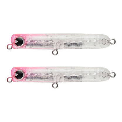 2pcs 4.8g 60mm Microbacter Pencil Top Horse Mouth Lure Bait Bionic Bait, 2pcs A, 2pcs B, 2pcs C, 2pcs D, 2pcs E, 2pcs F, 2pcs G, 2pcs H, 2pcs I