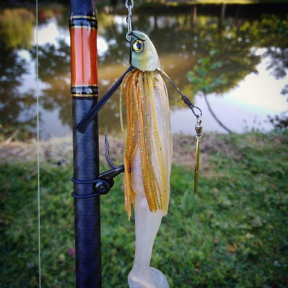Lures Fake Bait Hubs Rotating Composite Sequins Noise Freshwater Sea Fishing Warped  Mouth Catfish Bait, 90mm A, 90mm B, 90mm C, 90mm D, 90mm E, 90mm F, 90mm G