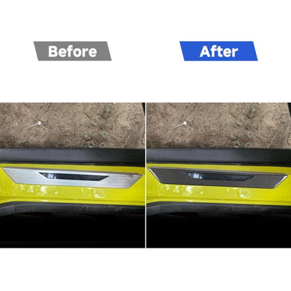 For Chevrolet Corvette C8 2pcs /Set Door Sill Decorative Sticker