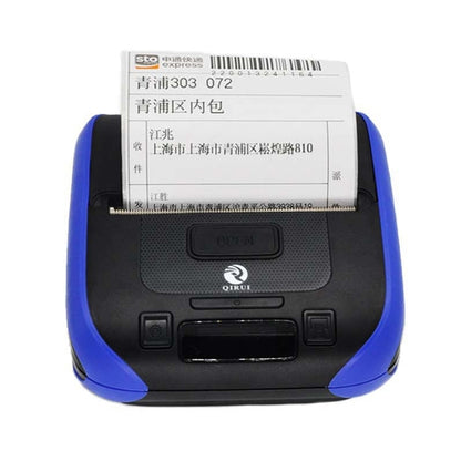 QIRUI 72mm Portable Thermal Receipt Express List Bluetooth Handheld Printer, CN Plug, QR-386A