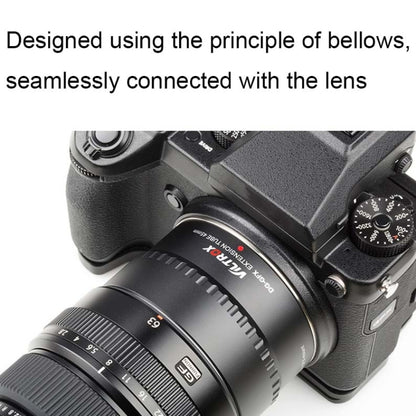 For Fujifilm 50R/50S VILTROX DG-GFX45mm Camera Medium Format Macro Adapter, For Fujifilm 50R/50S
