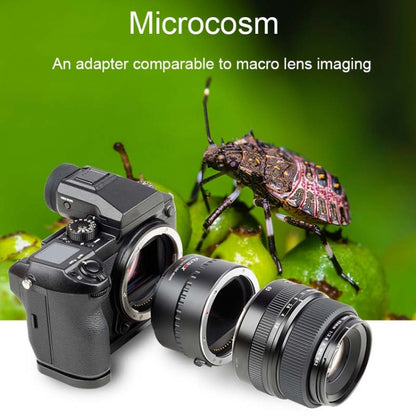 For Fujifilm 50R/50S VILTROX DG-GFX45mm Camera Medium Format Macro Adapter, For Fujifilm 50R/50S
