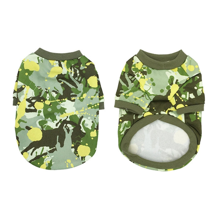 Dog Clothes Camouflage Series Fleece Sweater Small Pet Clothing, XS, M, S, L