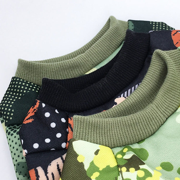 Dog Clothes Camouflage Series Fleece Sweater Small Pet Clothing, XS, M, S, L