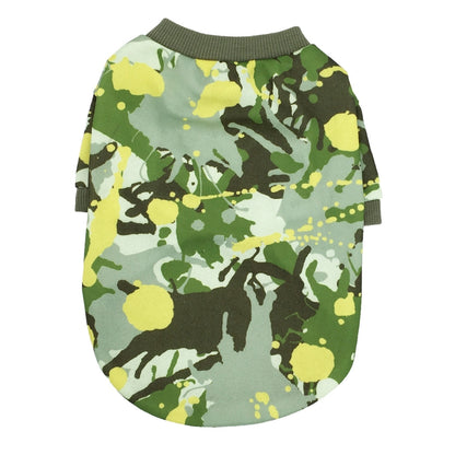 Dog Clothes Camouflage Series Fleece Sweater Small Pet Clothing, XS, M, S, L