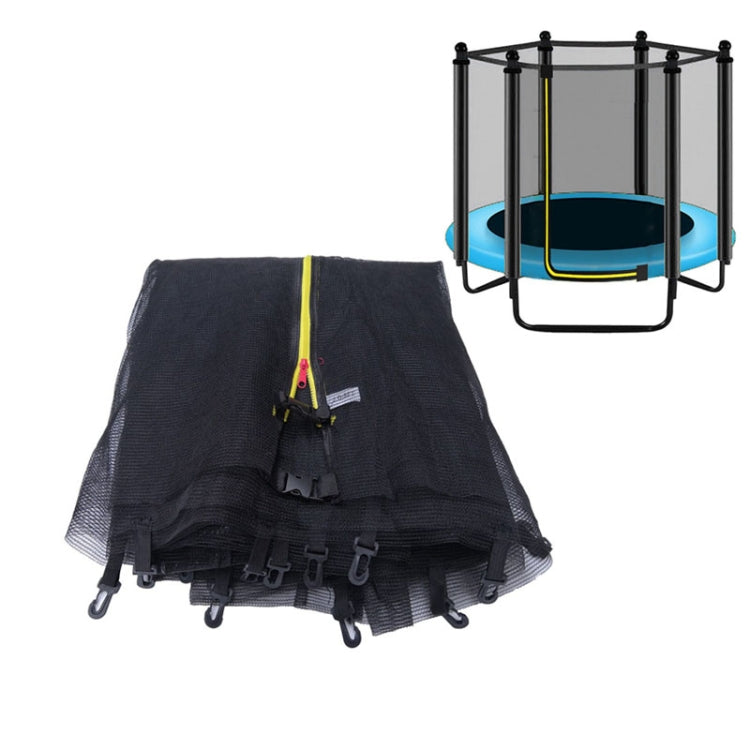 Outdoor Trampoline Protective Safety Net Sports Anti-fall Jump Pad,Size:, Diameter 1.2m -6 Poles, Diameter 1.5m -6 Poles, 6 Feet-6 Poles-Diameter 1.83m, 8 Feet-6 Poles-Diameter 2.44m, 10 Feet-8 Poles-Diameter 3.06m, 12 Feet-8 Poles-Diameter 3.66m