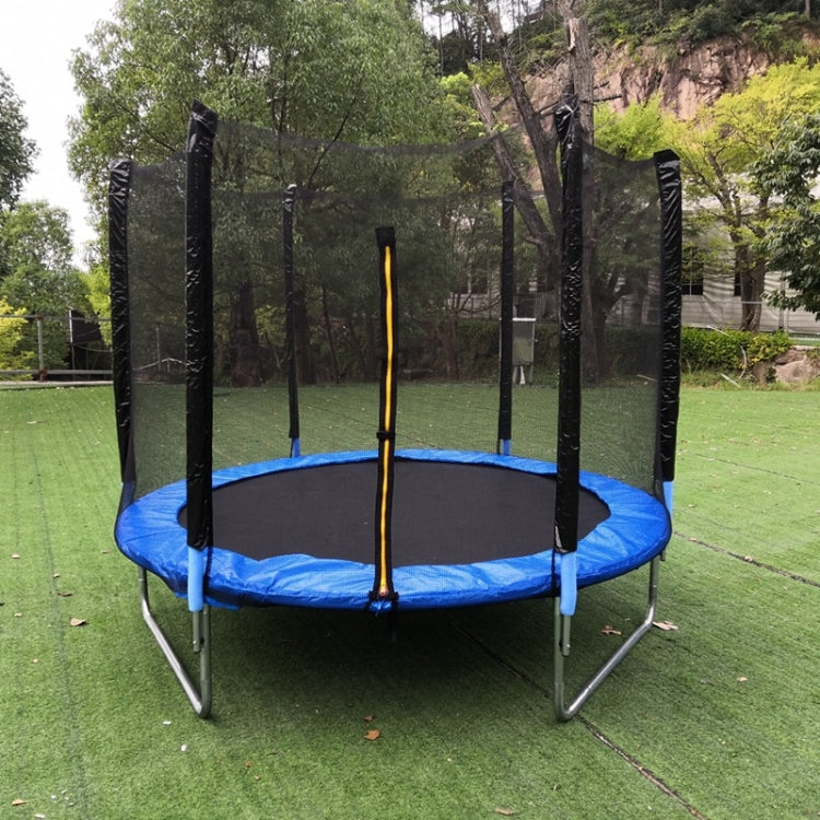 Outdoor Trampoline Protective Safety Net Sports Anti-fall Jump Pad,Size:, Diameter 1.2m -6 Poles, Diameter 1.5m -6 Poles, 6 Feet-6 Poles-Diameter 1.83m, 8 Feet-6 Poles-Diameter 2.44m, 10 Feet-8 Poles-Diameter 3.06m, 12 Feet-8 Poles-Diameter 3.66m