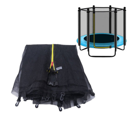 Outdoor Trampoline Protective Safety Net Sports Anti-fall Jump Pad,Size:, Diameter 1.2m -6 Poles, Diameter 1.5m -6 Poles, 6 Feet-6 Poles-Diameter 1.83m, 8 Feet-6 Poles-Diameter 2.44m, 10 Feet-8 Poles-Diameter 3.06m, 12 Feet-8 Poles-Diameter 3.66m
