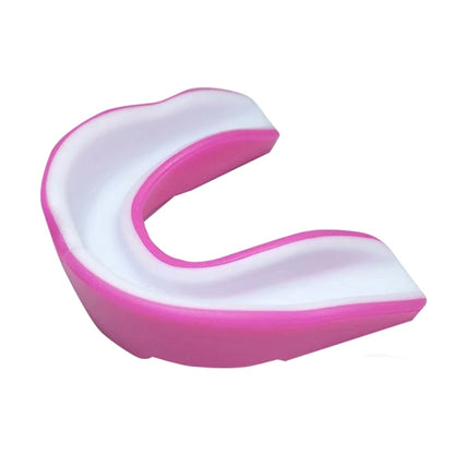 W003 Sanda Training Basketball Boxing Sports Mouth Guard EVA Braces, Style: Adult (White Green), Adult (White Green), Adult (White Red), Adult (Pink White), Adult (White Blue), Children (Black White), Children (Pink White), Children (Blue White)