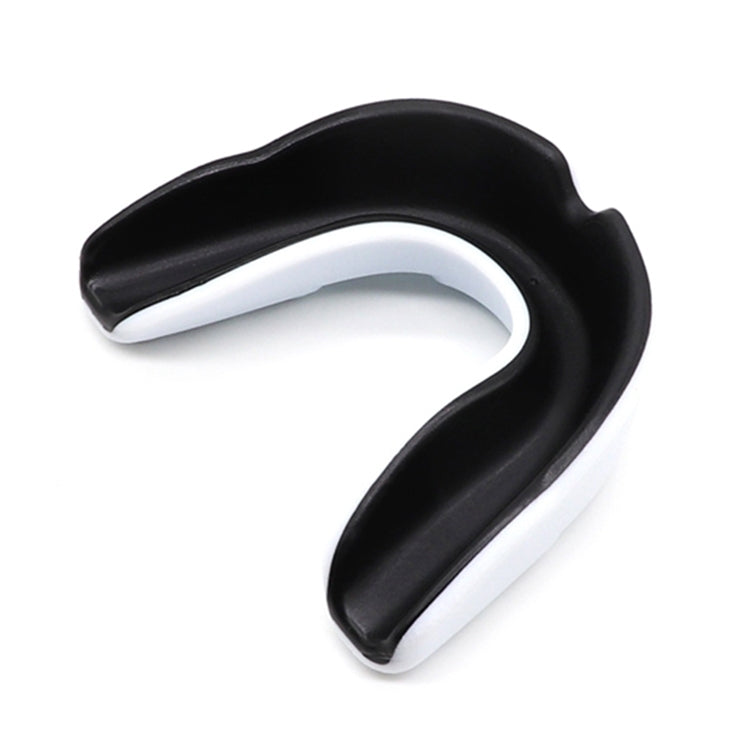W003 Sanda Training Basketball Boxing Sports Mouth Guard EVA Braces, Style: Adult (White Green), Adult (White Green), Adult (White Red), Adult (Pink White), Adult (White Blue), Children (Black White), Children (Pink White), Children (Blue White)