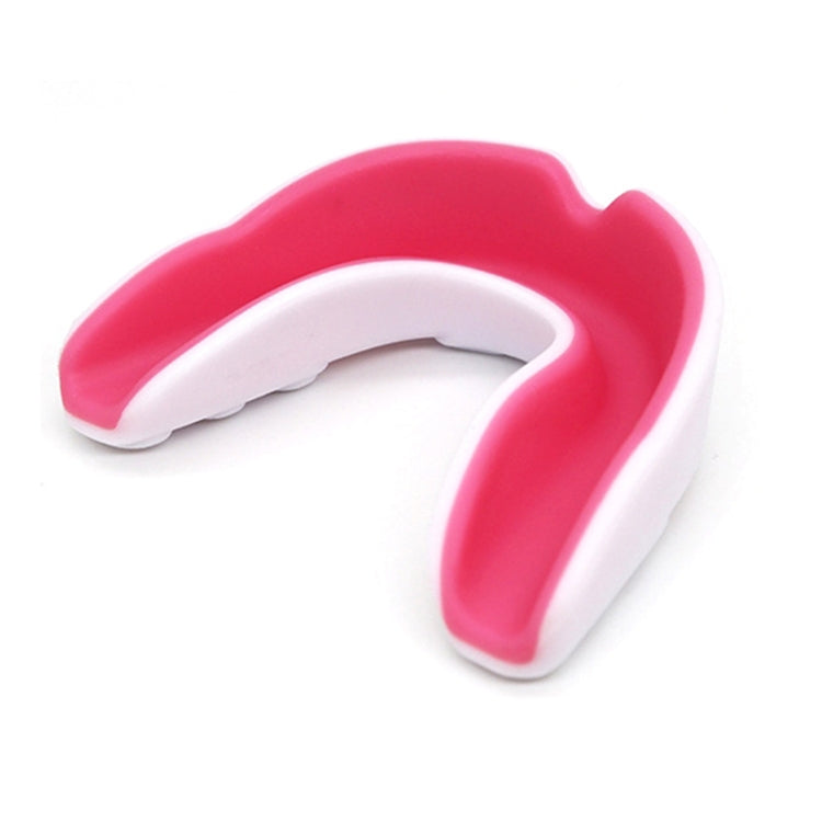 W003 Sanda Training Basketball Boxing Sports Mouth Guard EVA Braces, Style: Adult (White Green), Adult (White Green), Adult (White Red), Adult (Pink White), Adult (White Blue), Children (Black White), Children (Pink White), Children (Blue White)