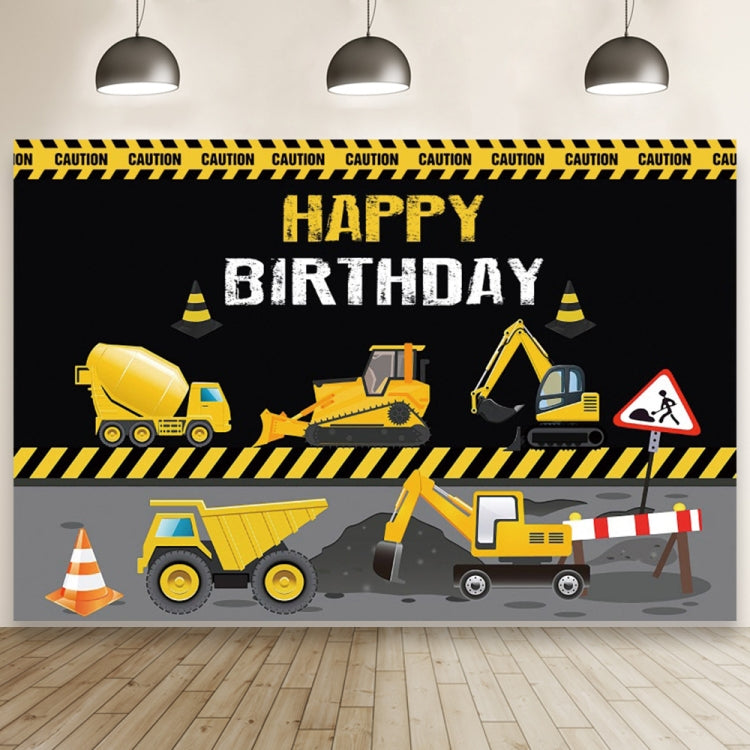 1.5m x 1m  Construction Vehicle Series Happy Birthday Photography Background Cloth, 1.5m x 1m  (Mdm07372), 1.5m x 1m (Mdm07792), 1.5m x 1m (Mdn09841), 1.5m x 1m (Mdn09936), 1.5m x 1m (Mdv00452), 1.5m x 1m (Mdv00968), 1.5m x 1m (Mdz00628)...