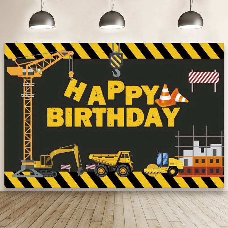 1.5m x 1m  Construction Vehicle Series Happy Birthday Photography Background Cloth, 1.5m x 1m  (Mdm07372), 1.5m x 1m (Mdm07792), 1.5m x 1m (Mdn09841), 1.5m x 1m (Mdn09936), 1.5m x 1m (Mdv00452), 1.5m x 1m (Mdv00968), 1.5m x 1m (Mdz00628)...