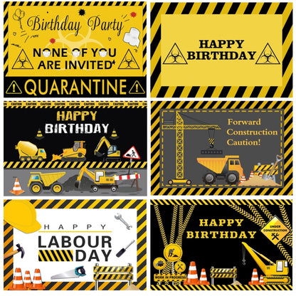 1.5m x 1m  Construction Vehicle Series Happy Birthday Photography Background Cloth, 1.5m x 1m (Mdm07792), 1.5m x 1m (Mdn09841), 1.5m x 1m (Mdn09936), 1.5m x 1m (Mdv00452), 1.5m x 1m (Mdv00968), 1.5m x 1m (Mdz00628), 1.5m x 1m (MSD00278)                ...