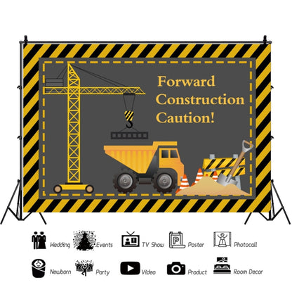 1.5m x 1m  Construction Vehicle Series Happy Birthday Photography Background Cloth, 1.5m x 1m  (Mdm07372), 1.5m x 1m (Mdm07792), 1.5m x 1m (Mdn09841), 1.5m x 1m (Mdn09936), 1.5m x 1m (Mdv00452), 1.5m x 1m (Mdv00968), 1.5m x 1m (Mdz00628)...