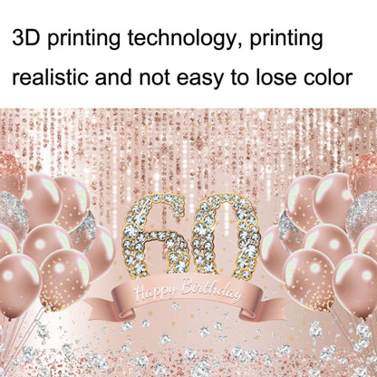 1.5m x 1m Rose Golden Balloon Birthday Party Background Cloth Photography Photo Pictorial Cloth, MDN12118, MDN12119, MDN121220, MDN12121, MDN12122, MDN12137, MDN12138, MDU05520, MDU05521, MDU05522, MDU05523, MDU05524, MDU05525