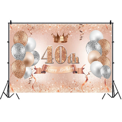1.5m x 1m Rose Golden Balloon Birthday Party Background Cloth Photography Photo Pictorial Cloth, MDN12118, MDN12119, MDN121220, MDN12121, MDN12122, MDN12137, MDN12138, MDU05520, MDU05521, MDU05522, MDU05523, MDU05524, MDU05525