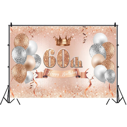 1.5m x 1m Rose Golden Balloon Birthday Party Background Cloth Photography Photo Pictorial Cloth, MDN12118, MDN12119, MDN121220, MDN12121, MDN12122, MDN12137, MDN12138, MDU05520, MDU05521, MDU05522, MDU05523, MDU05524, MDU05525