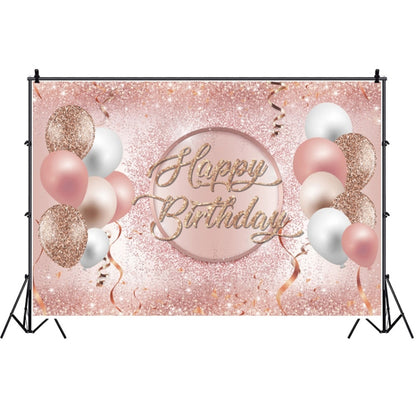 1.5m x 1m Rose Golden Balloon Birthday Party Background Cloth Photography Photo Pictorial Cloth, MDN12118, MDN12119, MDN121220, MDN12121, MDN12122, MDN12137, MDN12138, MDU05520, MDU05521, MDU05522, MDU05523, MDU05524, MDU05525