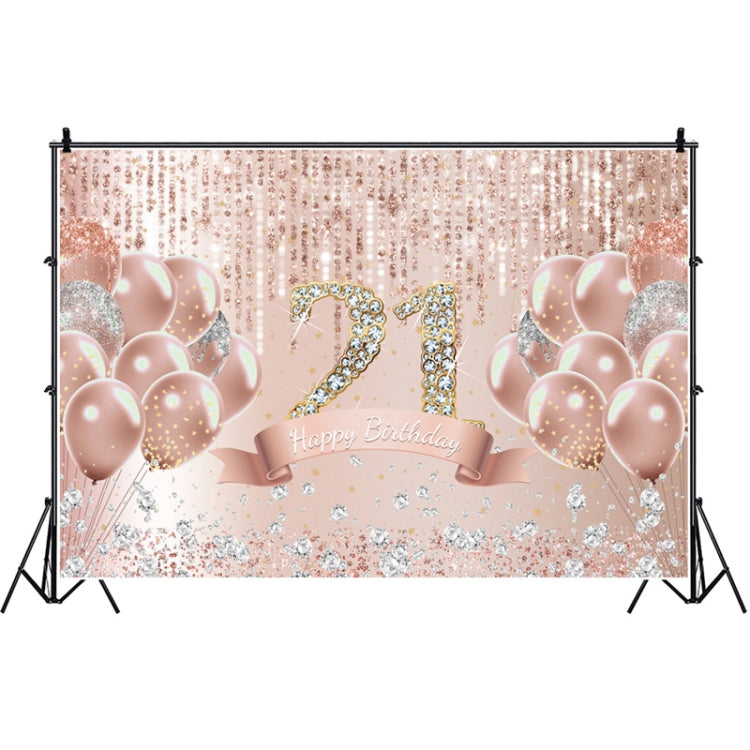 1.5m x 1m Rose Golden Balloon Birthday Party Background Cloth Photography Photo Pictorial Cloth, MDN12118, MDN12119, MDN121220, MDN12121, MDN12122, MDN12137, MDN12138, MDU05520, MDU05521, MDU05522, MDU05523, MDU05524, MDU05525