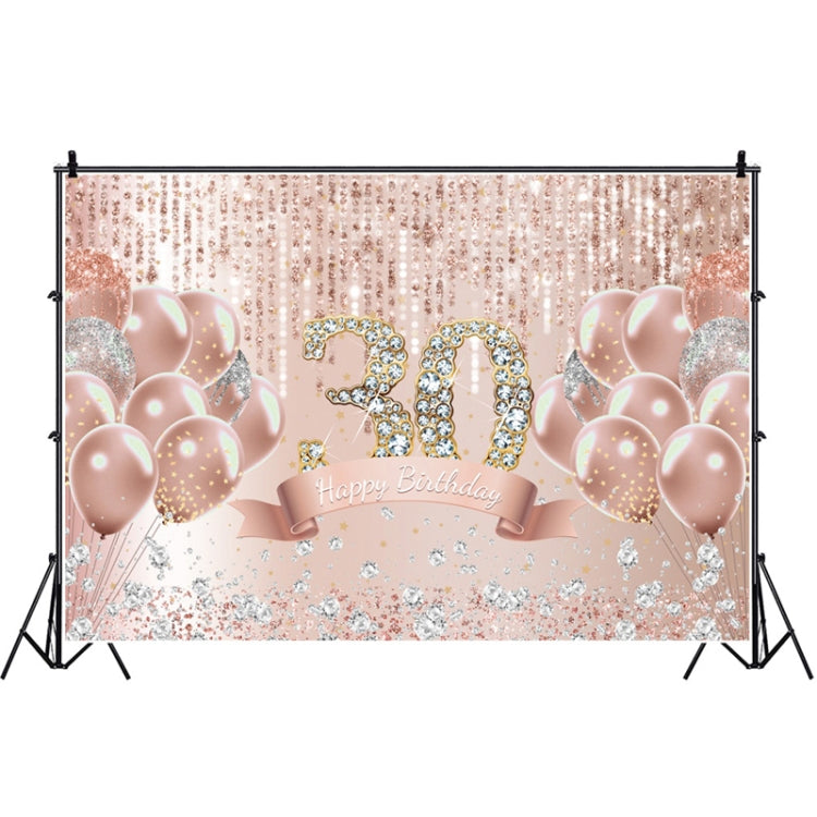 1.5m x 1m Rose Golden Balloon Birthday Party Background Cloth Photography Photo Pictorial Cloth, MDN12118, MDN12119, MDN121220, MDN12121, MDN12122, MDN12137, MDN12138, MDU05520, MDU05521, MDU05522, MDU05523, MDU05524, MDU05525