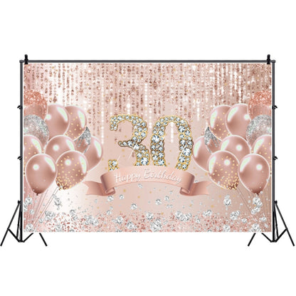 1.5m x 1m Rose Golden Balloon Birthday Party Background Cloth Photography Photo Pictorial Cloth, MDN12118, MDN12119, MDN121220, MDN12121, MDN12122, MDN12137, MDN12138, MDU05520, MDU05521, MDU05522, MDU05523, MDU05524, MDU05525