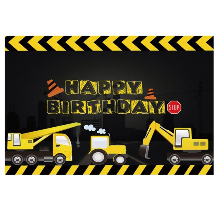 1.2m x 0.8m Construction Vehicle Series Happy Birthday Photography Background Cloth, 1.2m x 0.8m (11604130), 1.2m x 0.8m (12007646), 1.2m x 0.8m (12200968), 1.2m x 0.8m (11408682), 1.2m x 0.8m (12008733), 1.2m x 0.8m (12009897)