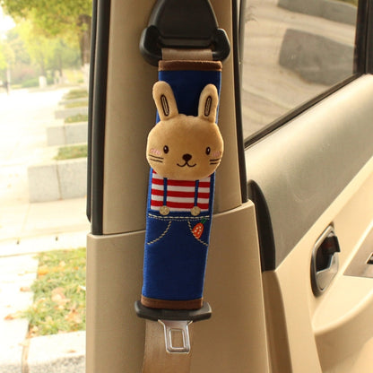 H002 Children Car Seat Belt Cartoon Cover, H002 Rabbit, H002 Bear, H002 Lion, H002 Fox, H002 Elephant