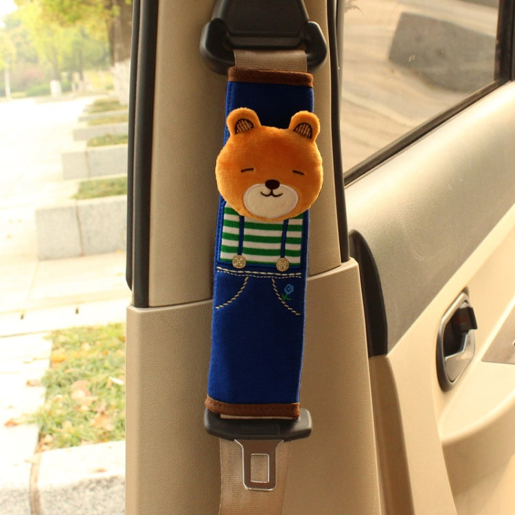 H002 Children Car Seat Belt Cartoon Cover, H002 Rabbit, H002 Bear, H002 Lion, H002 Fox, H002 Elephant