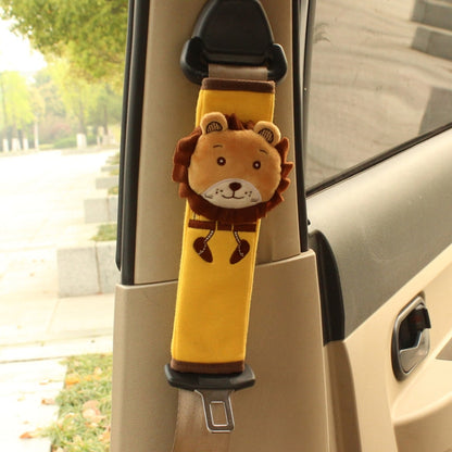 H002 Children Car Seat Belt Cartoon Cover, H002 Rabbit, H002 Bear, H002 Lion, H002 Fox, H002 Elephant