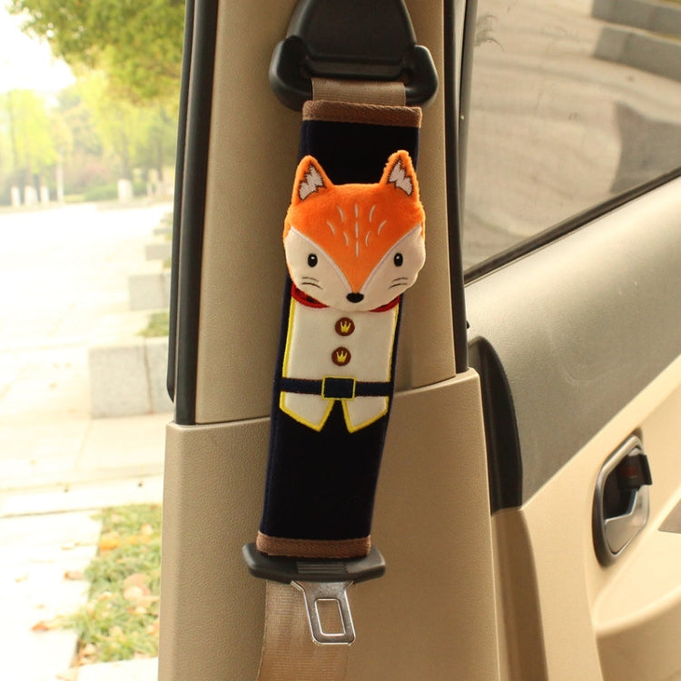 H002 Children Car Seat Belt Cartoon Cover, H002 Rabbit, H002 Bear, H002 Lion, H002 Fox, H002 Elephant
