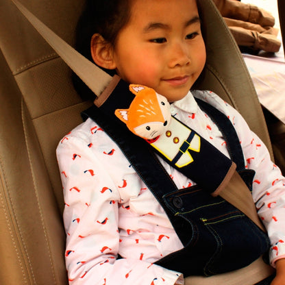 H002 Children Car Seat Belt Cartoon Cover, H002 Rabbit, H002 Bear, H002 Lion, H002 Fox, H002 Elephant