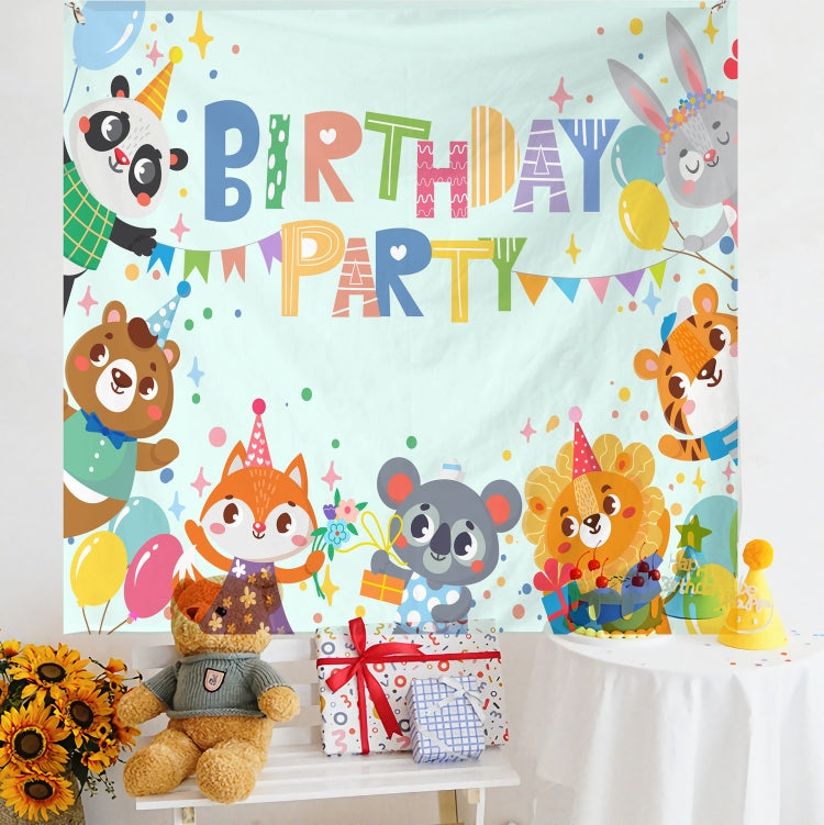Birthday Layout Hanging Cloth Children Photo Wall Cloth, 150x180cm Velvet, 150x200cm Velvet